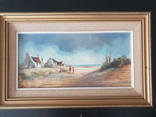 Luther Marais!! Investment Art!! Oil Painting!! Crazy R1!!!