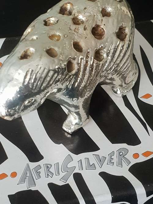 Sterling Silver Afrisilver Porcupine toothpic holder!!