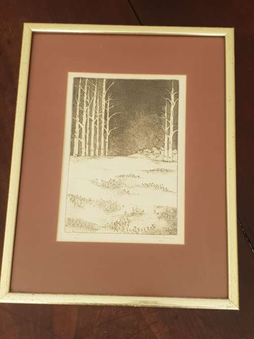 Anine Barnard!!!! Limited Edition Etching!! Crazy R1. High Value Item!!