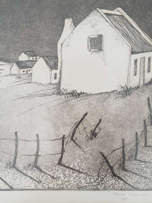 Anine Barnard!!!! Limited edition Etching!! Crazy R1!! High Value Item!!