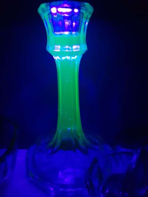 Set of 5 Uranium Glass Items!!