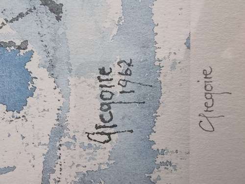 Gregoire Boonzaier!! Limited Edition Signed and numbered 777/850 with Proof Stamp, Colour Lithograph