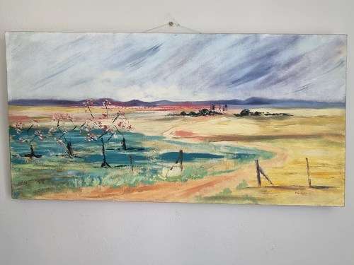 Spring in the Overberg Painting, Signed