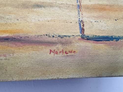 Spring in the Overberg Painting, Signed