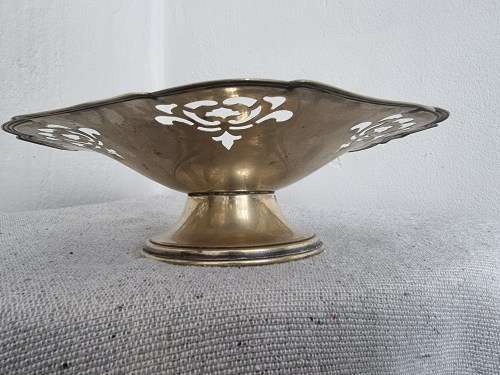 Silver plate fruit bowl