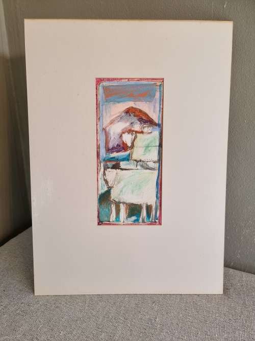 Beautiful Abstract work on paper!!
