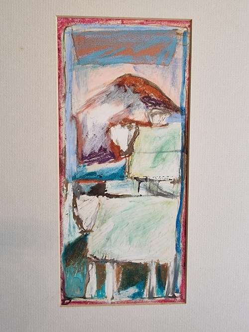 Beautiful Abstract work on paper!!