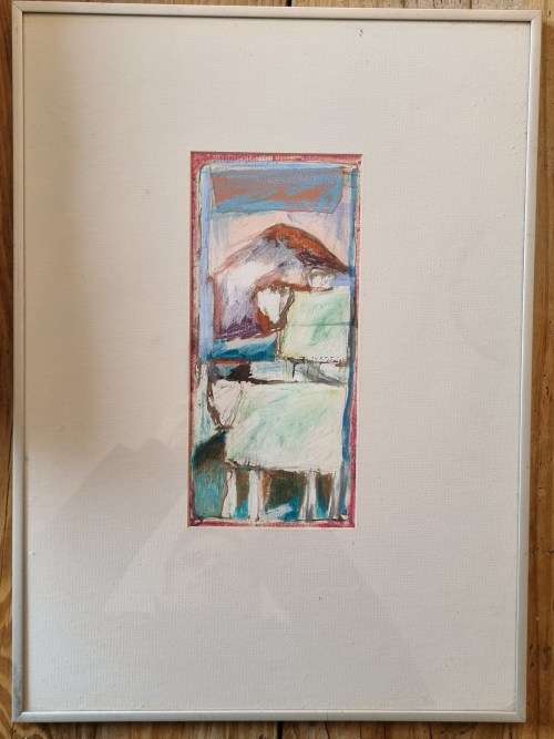 Beautiful Abstract work on paper!!