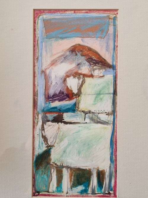 Beautiful Abstract work on paper!!