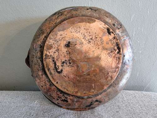 Antique Copper Jam Pot!!