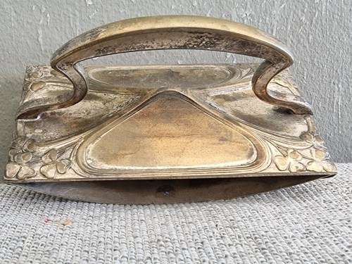 German WMF Ink Blotter!! Silver Plate on Brass!! Art Nouveau design!! Circa 1903 to 1910!!
