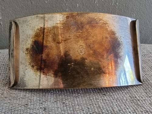 German WMF Ink Blotter!! Silver Plate on Brass!! Art Nouveau design!! Circa 1903 to 1910!!
