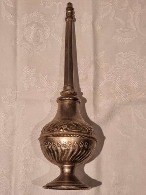 Beautiful Turkish Rose Water cannister.