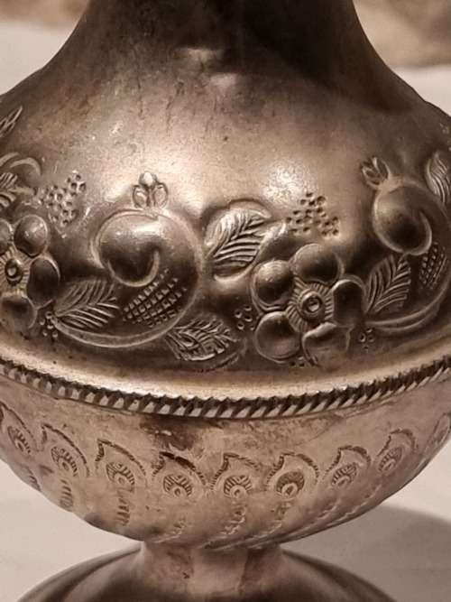 Beautiful Turkish Rose Water cannister.