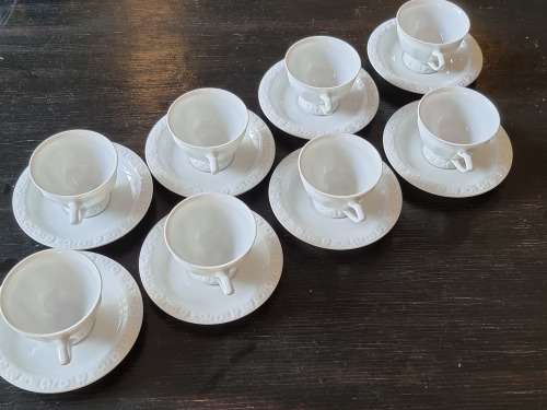 8 Rosenthal Porcelain Espresso Cups and Saucers!!
