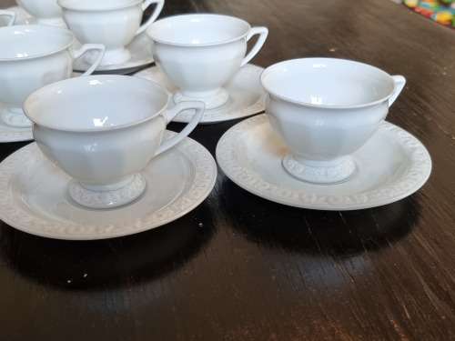 8 Rosenthal Porcelain Espresso Cups and Saucers!!