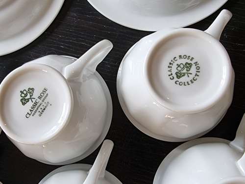 8 Rosenthal Porcelain Espresso Cups and Saucers!!