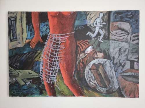 Abstract on Canvas