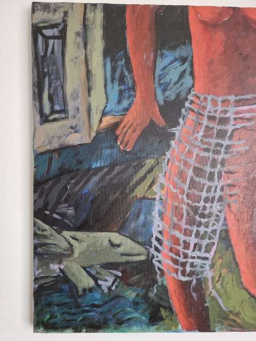 Abstract on Canvas