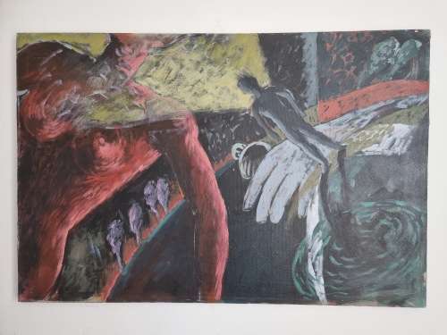 Abstract on Canvas