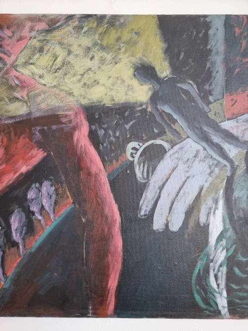 Abstract on Canvas