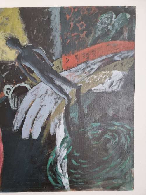 Abstract on Canvas