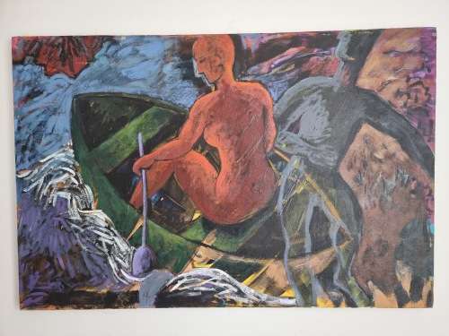 Abstract on Canvas