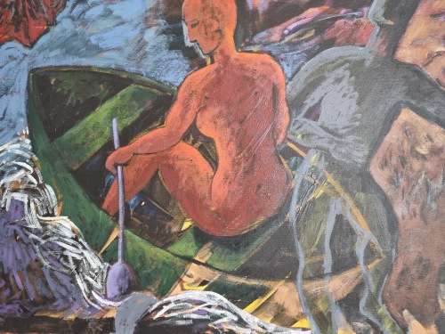 Abstract on Canvas