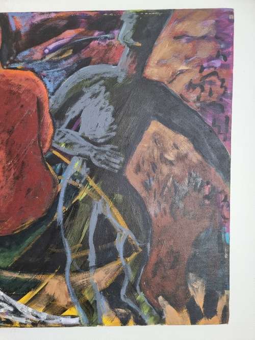 Abstract on Canvas