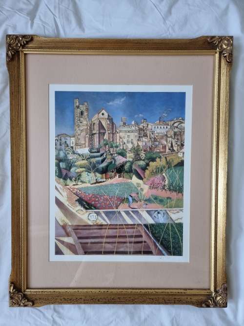 Joan Miro limited edition print, beautifully framed.