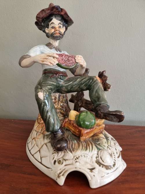 Capodimonte, Large Porcelain Figurine,made in Italy