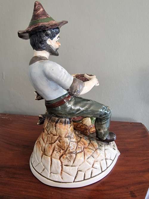 Capodimonte, Large Porcelain Figurine,made in Italy