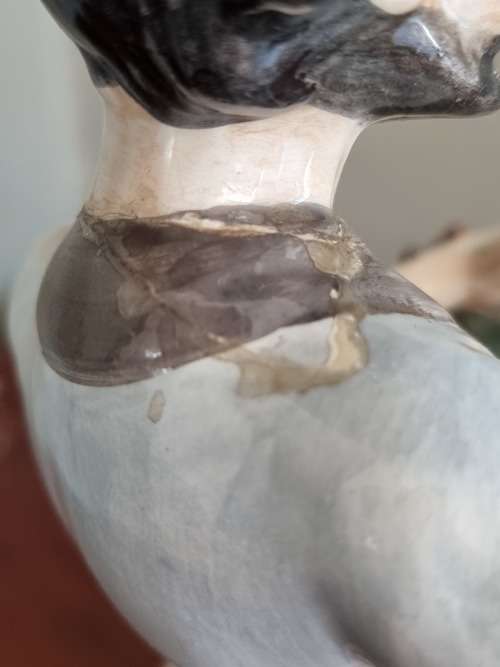 Capodimonte, Large Porcelain Figurine,made in Italy