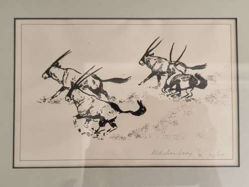 Hans ( Uli) Aschenborn Signed and Numbered circa 1992