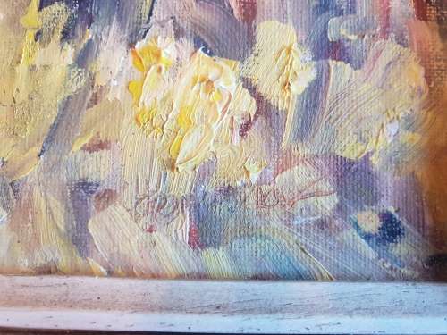 Oil Painting Signed Hermien.
