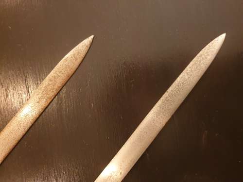 Two Ornamental Spanish Swords 58cm long.