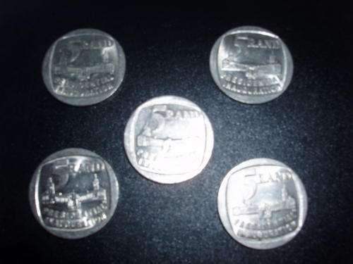 5 X 1994 PRESIDENTIAL INAUGURATION R5 COINS!!!!! CRAZY R1 START