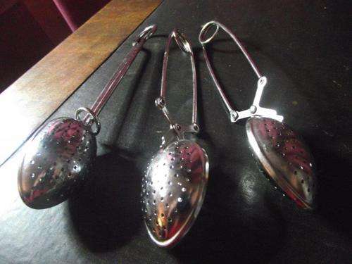 HAVE A TEA PARTY! TRIO OF TEA STRAINERS