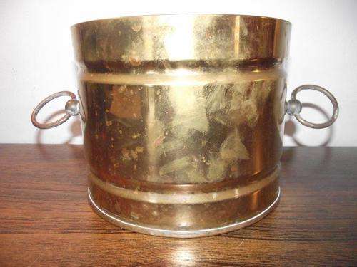 COPPER LUSTRE WARE CAPE TOWN PLANTER