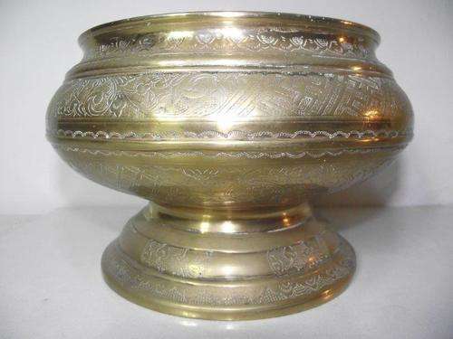 STUNNING BRASS JARDINIERE