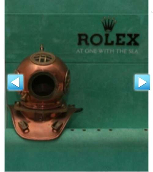 ROLEX SUBMARINER NAVY COPPER BRASS MINIATURE DIVING HELMET  WATCH DISPLAY NAUTICAL RARE