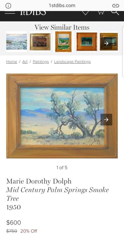 Marie Dorothy Dolph Oil on Canvas