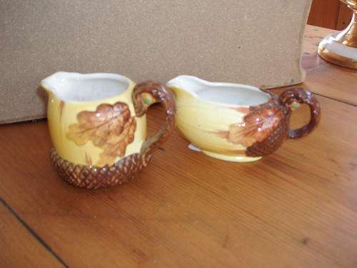 BURLEIGH WARE MILK JUG PAIR