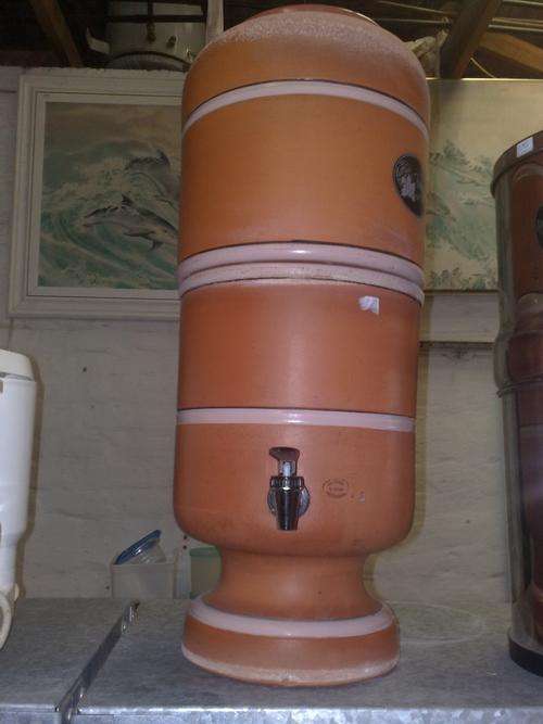 ITS ONLY NATURAL STONEWARE WATER FILTER/PURIFIER