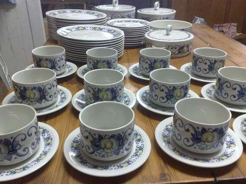 VILLEROY & BOCH "CADIZ" 65 PIECE PORCELAIN SET!! CRAZY R1!! ABSOLUTE MADNESS!!!! VERY VALUABLE!!!!