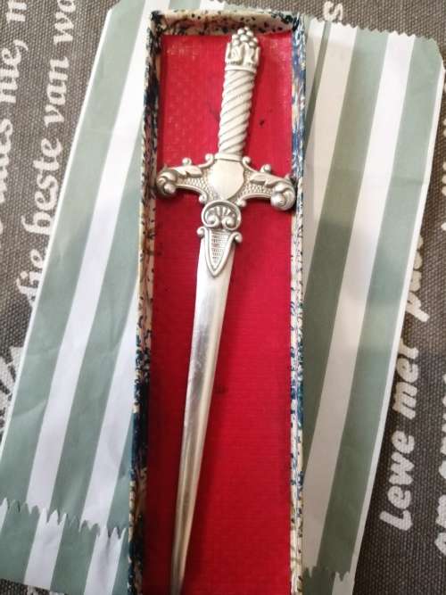 Silverplated Letter opener