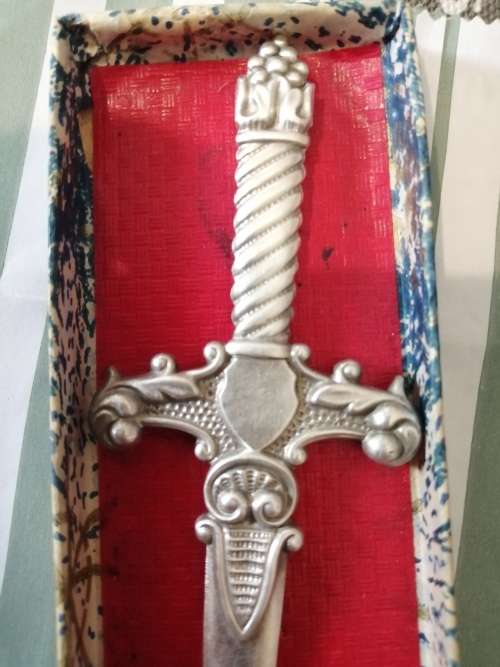 Silverplated Letter opener