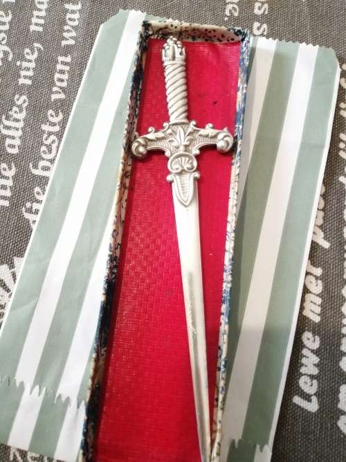 Silverplated Letter opener