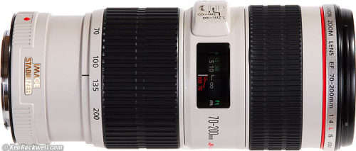 Canon EF 70-200mm f/4 L IS USM Lens