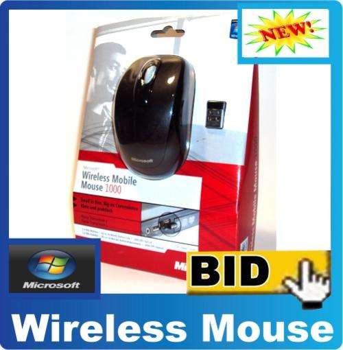 Microsoft Wireless Mobile Mouse 1000 / USB